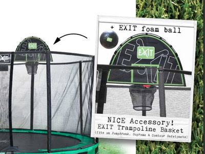 EXIT Trampolin Basketball Korb